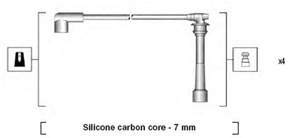 Sytytysjohtosarja MAGNETI MARELLI 941295060878