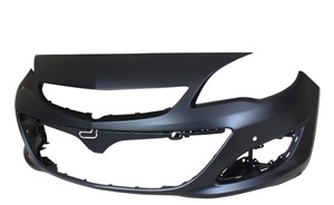 Puskuri, eteen, Edessä, OPEL ASTRA J, ASTRA J Sports Tourer, VAUXHALL ASTRA Mk VI, 13395651, 14 01 037