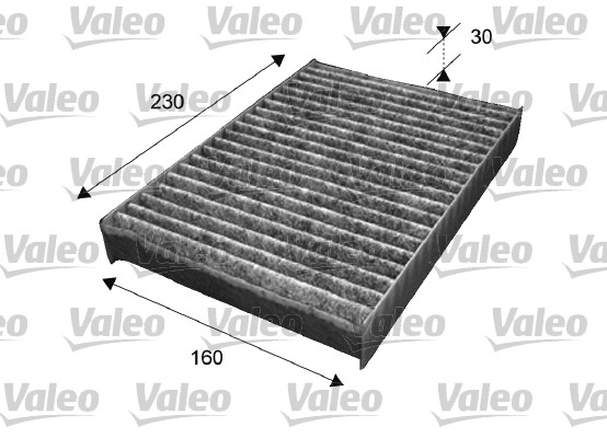 Raitisilmasuodatin VALEO 715538