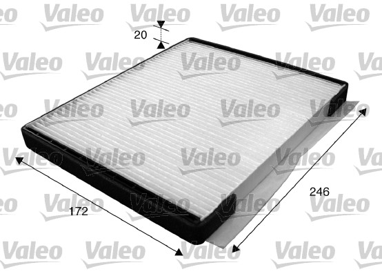 Raitisilmasuodatin VALEO 715592