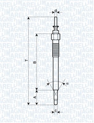 Hehkutulppa MAGNETI MARELLI 062900076304
