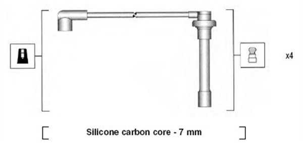 Sytytysjohtosarja MAGNETI MARELLI 941315050892