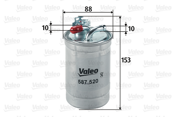 Polttoainesuodatin VALEO 587520