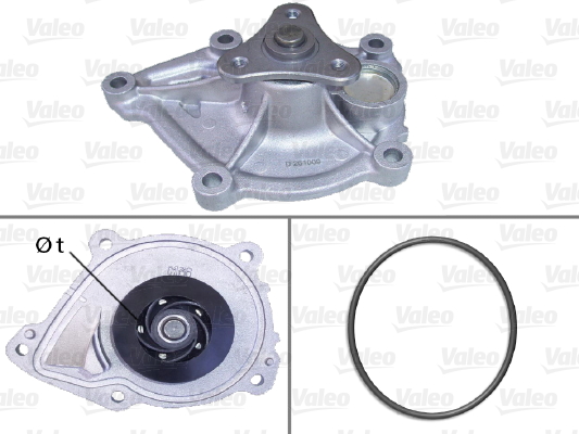 Vesipumppu VALEO 506914