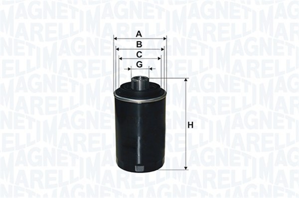 Öljynsuodatin MAGNETI MARELLI 153071762457