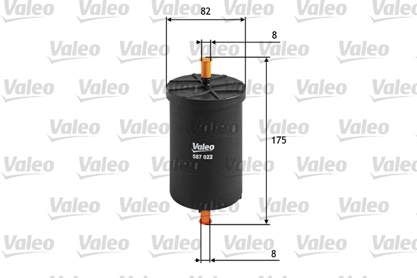 Polttoainesuodatin VALEO 587022