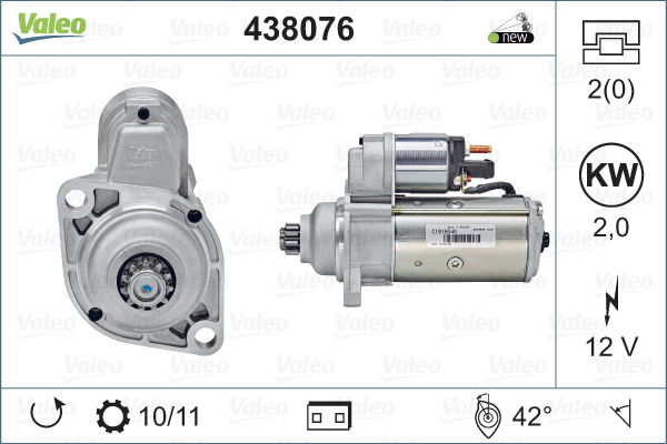 Startteri VALEO 438076