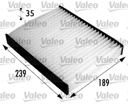 Raitisilmasuodatin VALEO 698694
