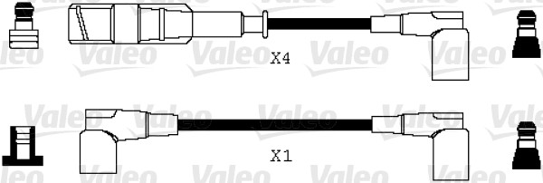 Sytytysjohtosarja VALEO 346070