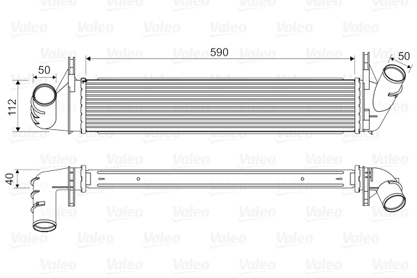 Välijäähdytin VALEO 818678