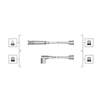 Sytytysjohtosarja MAGNETI MARELLI 941319170095