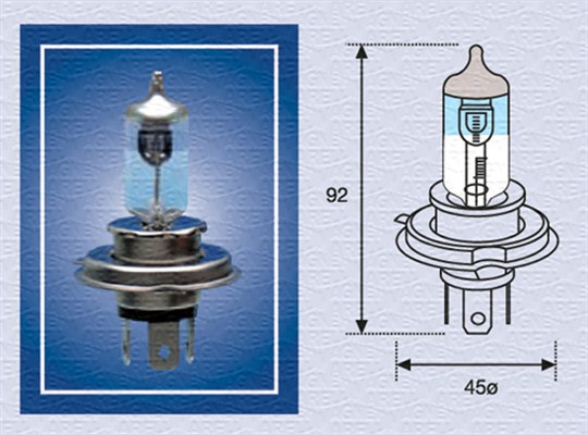 Kaukovalopolttimo MAGNETI MARELLI 002585100000