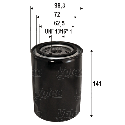 Öljynsuodatin VALEO 586112