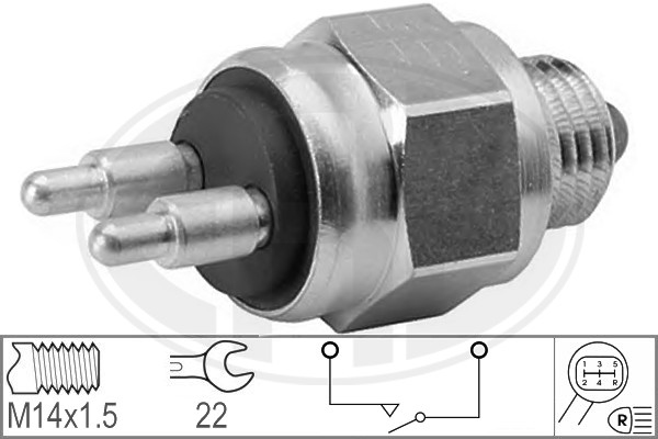 Kytkin, peruutusvalo ERA 330240
