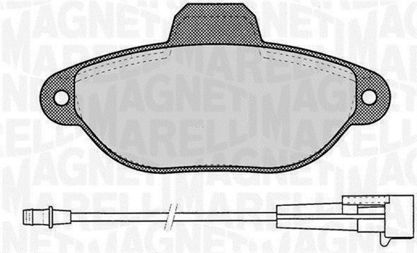 Jarrupalasarja, levyjarru MAGNETI MARELLI 363916060217