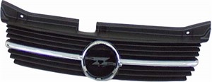 Jäähdyttimen säleikkö, OPEL OMEGA B, OMEGA B Kombi, 63 20 025, 90510226