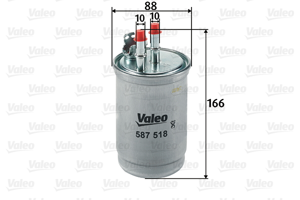 Polttoainesuodatin VALEO 587518