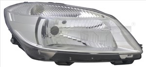 Ajovalo, Oikea, SKODA FABIA II, FABIA Combi II, ROOMSTER, ROOMSTER Praktik, 5J1941016C, 5J1941018C