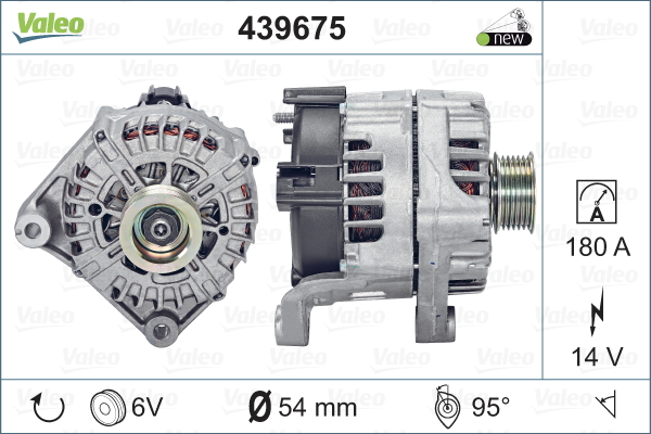 Laturi VALEO 439675