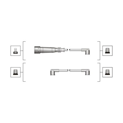 Sytytysjohtosarja MAGNETI MARELLI 941319170065