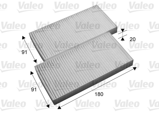Raitisilmasuodatin VALEO 715696
