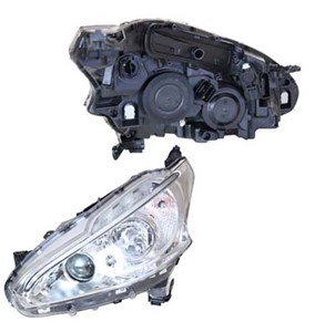 Ajovalo, Vasen, PEUGEOT 208 I, 208 Skåp/halvkombi, 1608206580, 1609697180