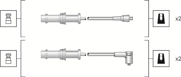 Sytytysjohtosarja MAGNETI MARELLI 941318111152