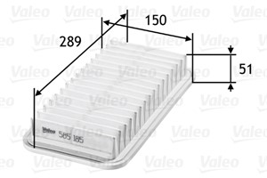 Ilmansuodatin, TOYOTA, 178010D010, 17801-0D010, 178010D011, 17801-0D011, 1780122020, 17801-22020