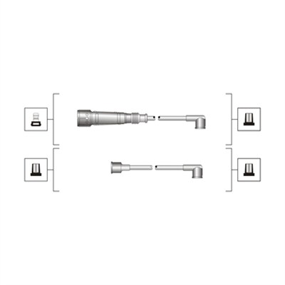Sytytysjohtosarja MAGNETI MARELLI 941319170026
