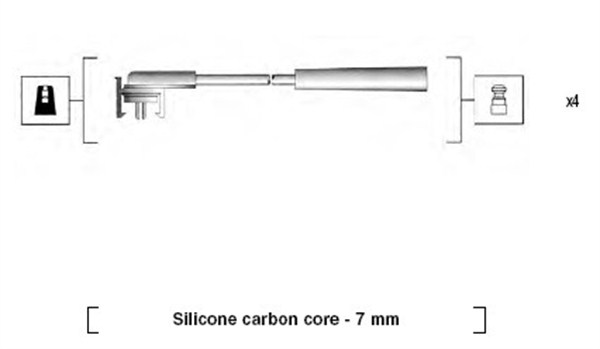 Sytytysjohtosarja MAGNETI MARELLI 941325060899