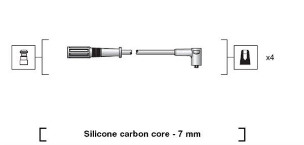 Sytytysjohtosarja MAGNETI MARELLI 941318111203