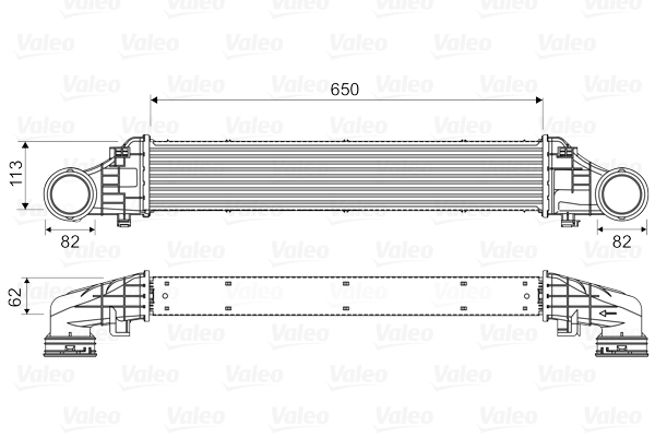 Välijäähdytin VALEO 818587