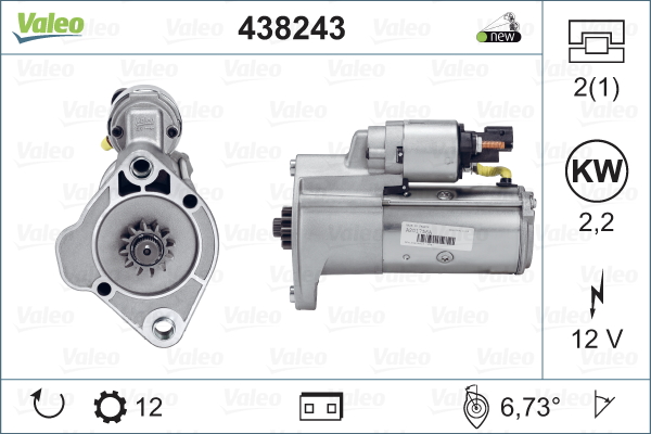 Startteri VALEO 438243