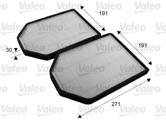 Raitisilmasuodatin VALEO 698790