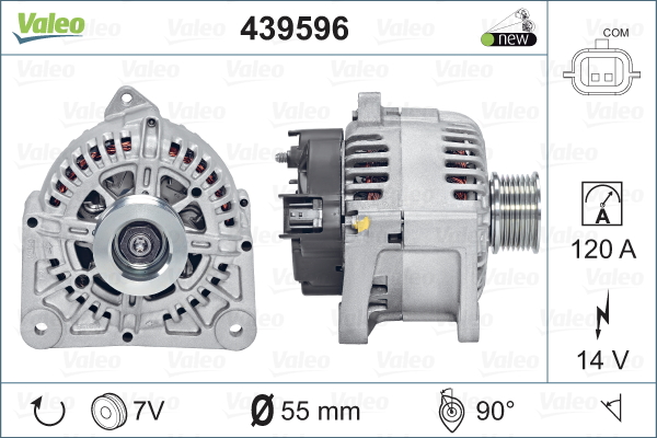 Laturi VALEO 439596