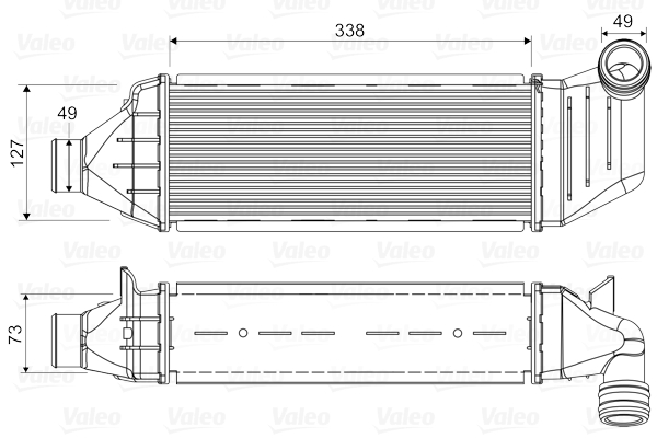 Välijäähdytin VALEO 818327