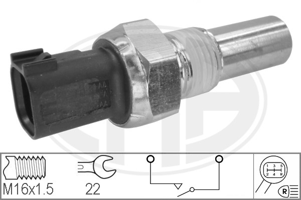 Kytkin, peruutusvalo ERA 330592