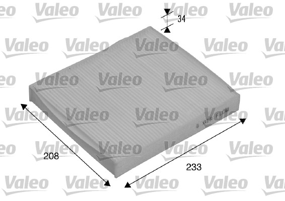Raitisilmasuodatin VALEO 715510