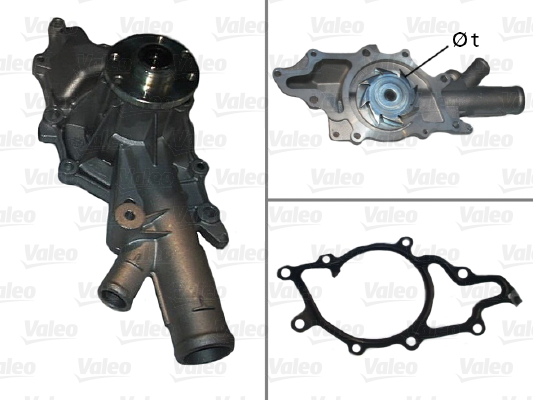 Vesipumppu VALEO 506926