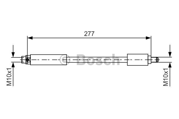 Jarruletku BOSCH 1 987 481 616