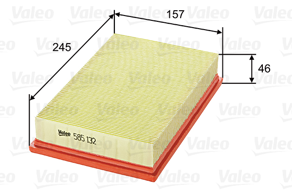 Ilmansuodatin VALEO 585132