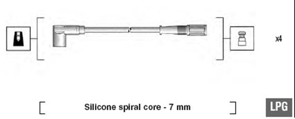 Sytytysjohtosarja MAGNETI MARELLI 941095780616