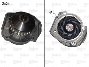 Vesipumppu, FIAT,LANCIA, 46526243, 46805736, 55184080