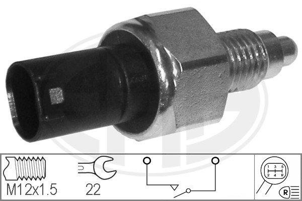 Kytkin, peruutusvalo ERA 330504