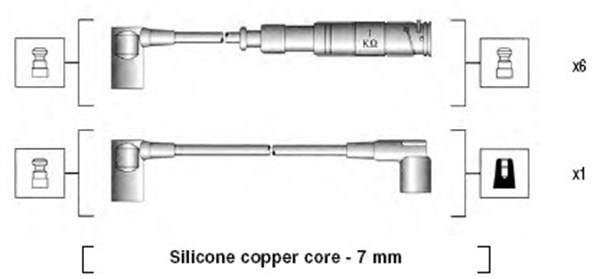 Sytytysjohtosarja MAGNETI MARELLI 941115110655