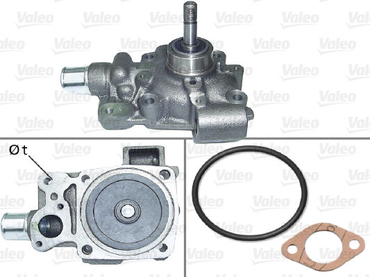 Vesipumppu VALEO 506879
