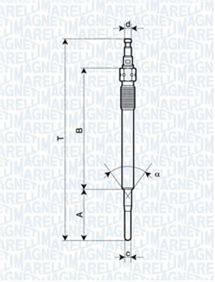 Hehkutulppa MAGNETI MARELLI 062900051304