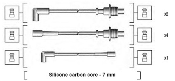Sytytysjohtosarja MAGNETI MARELLI 941135100699