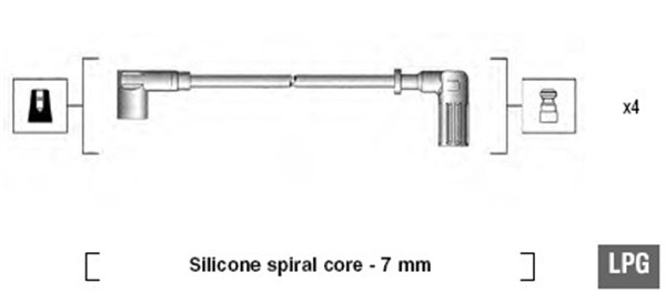 Sytytysjohtosarja MAGNETI MARELLI 941095680607