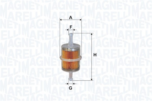 Polttoainesuodatin MAGNETI MARELLI 152071760840